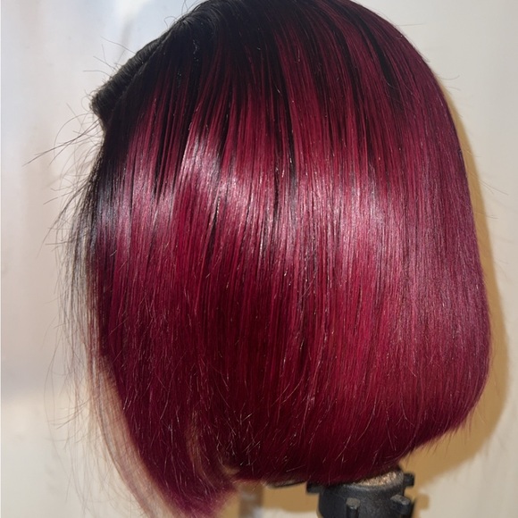 Stylish Black and Red Women's Hair Wig